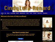 Tablet Screenshot of cindylora.com